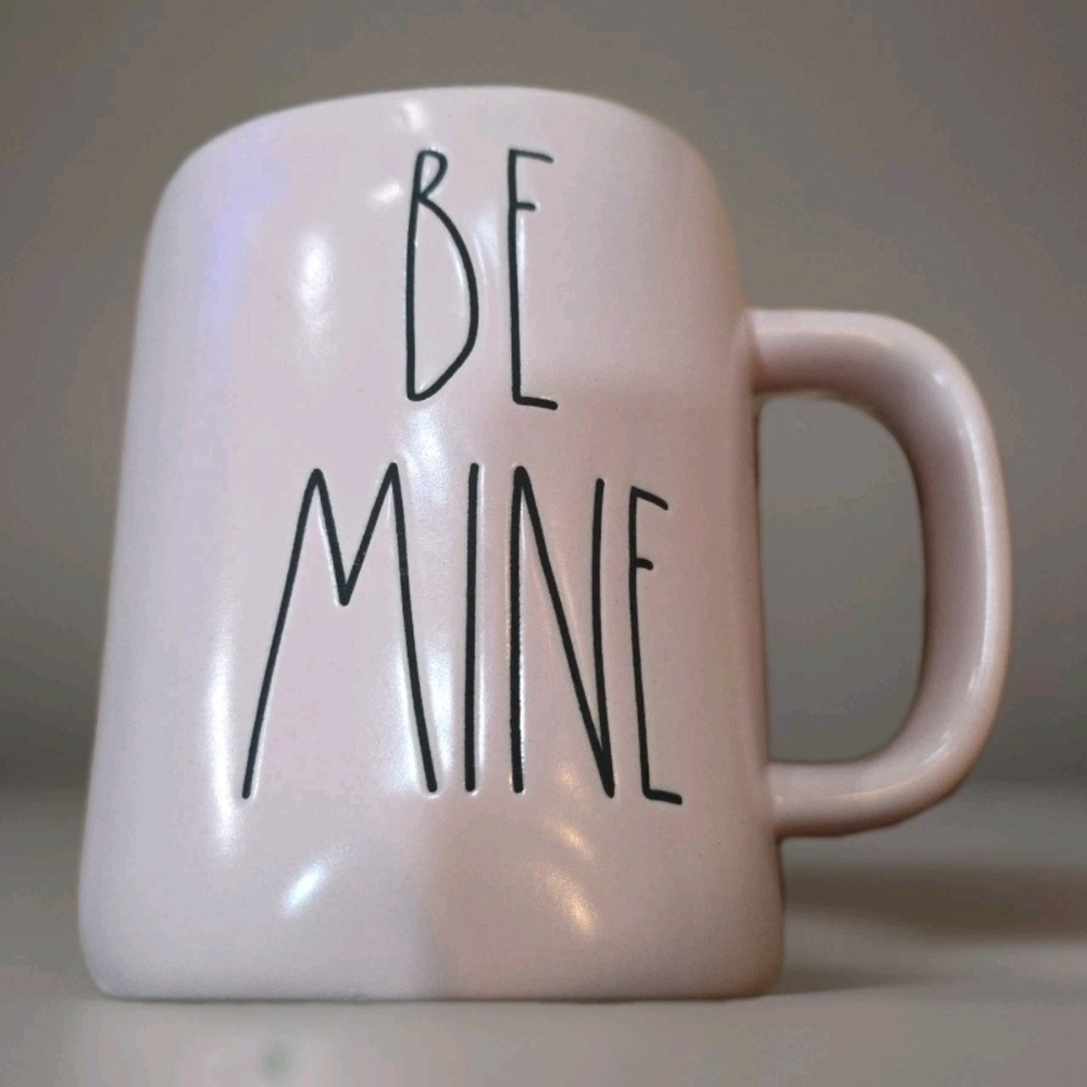 Rae Dunn Pink 'Be Mine' Mug